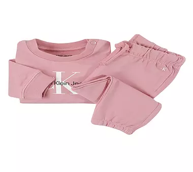 CALVIN KLEIN JEANS Baby Jogginganzug pink